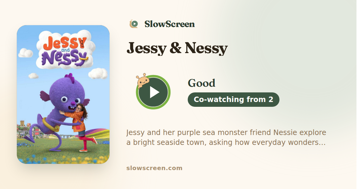 Jessy & Nessy | Good, co-watching from age 2
