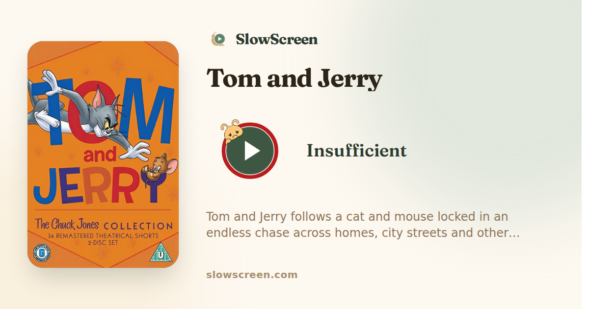 Tom and Jerry | Insufficient